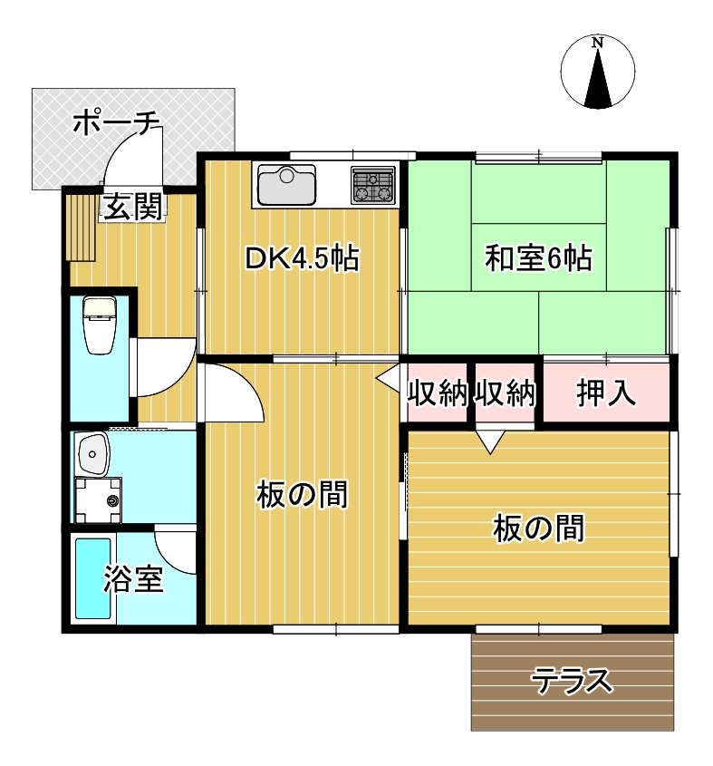 本庄市五十子2丁目S様一戸建て貸家